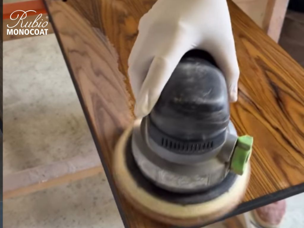 Rubio bílý pad na stírání olejů